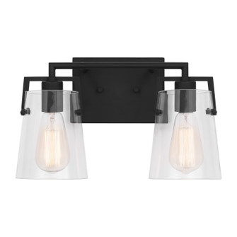 Crofton Two Light Bath in Midnight Black (454|DJV1032MBK)