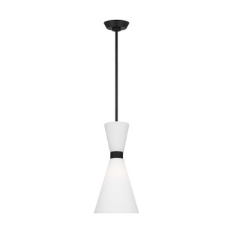 Belcarra One Light Pendant in Midnight Black (454|DJP1101MBK)