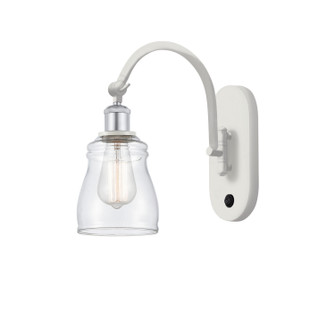 Ballston One Light Wall Sconce in White Polished Chrome (405|518-1W-WPC-G392)