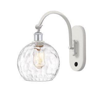 Ballston LED Wall Sconce in White Polished Chrome (405|518-1W-WPC-G1215-8-LED)