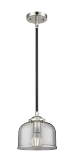 Nouveau One Light Mini Pendant in Black Polished Nickel (405|284-1S-BPN-G73)