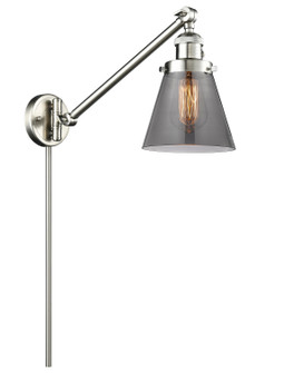 Franklin Restoration LED Swing Arm Lamp in Brushed Satin Nickel (405|237-SN-G63-LED)