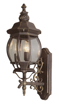 Francisco Three Light Wall Lantern in Black (110|4051 BK)