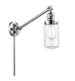 Franklin Restoration LED Swing Arm Lamp in Polished Chrome (405|237-PC-G312-LED)