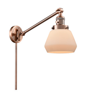 Franklin Restoration LED Swing Arm in Antique Copper (405|237-AC-G171-LED)