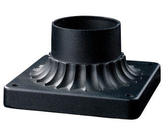 Pier Mounts Light Outdoor Posts - Hardware in Black (224|PM-BK)