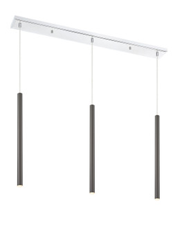 Forest LED Linear Chandelier in Chrome (224|917MP24-PBL-LED-3LCH)