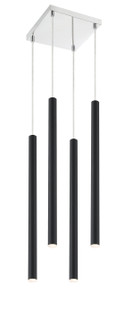 Forest LED Chandelier in Chrome (224|917MP24-MB-LED-4SCH)