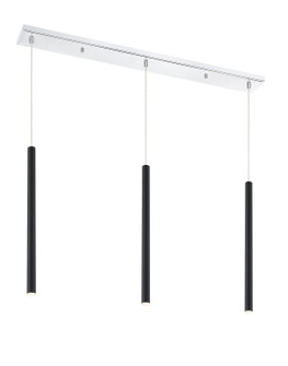 Forest LED Linear Chandelier in Chrome (224|917MP24-MB-LED-3LCH)