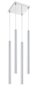 Forest LED Chandelier in Chrome (224|917MP24-CH-LED-4SCH)