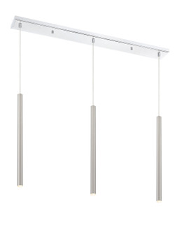 Forest LED Linear Chandelier in Chrome (224|917MP24-BN-LED-3LCH)