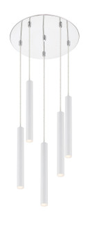 Forest LED Chandelier in Chrome (224|917MP12-WH-LED-5RCH)