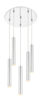 Forest LED Chandelier in Chrome (224|917MP12-CH-LED-5RCH)