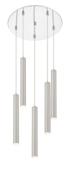 Forest LED Chandelier in Chrome (224|917MP12-BN-LED-5RCH)