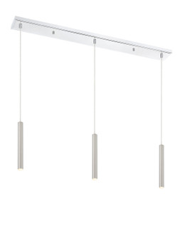 Forest LED Linear Chandelier in Chrome (224|917MP12-BN-LED-3LCH)