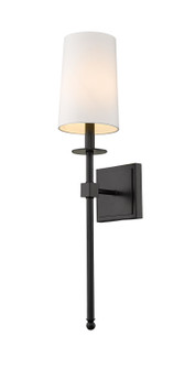 Camila One Light Wall Sconce in Matte Black (224|811-1S-MB)