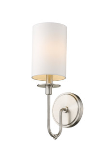 Ella One Light Wall Sconce in Brushed Nickel (224|809-1S-BN)
