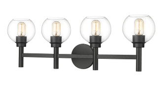 Sutton Four Light Vanity in Matte Black (224|7502-4V-MB)