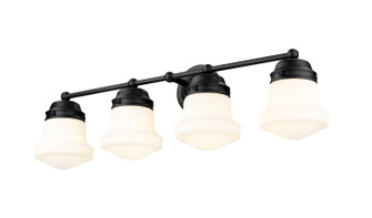 Vaughn Four Light Vanity in Matte Black (224|735-4V-MB)