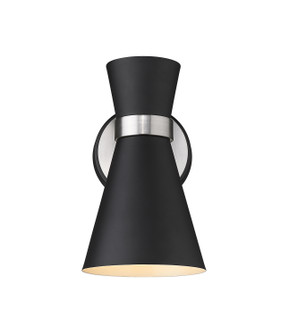 Soriano One Light Wall Sconce in Matte Black / Brushed Nickel (224|728-1S-MB-BN)