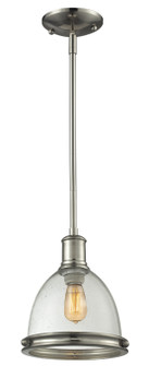 Mason One Light Pendant in Brushed Nickel (224|718MP-BN)