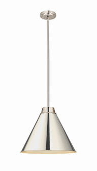 Eaton One Light Pendant in Polished Nickel (224|6011P18-PN)