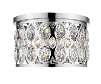 Dealey Four Light Flush Mount in Chrome (224|6010F15CH)