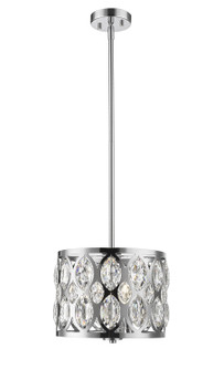 Dealey Three Light Chandelier in Chrome (224|6010-12CH)