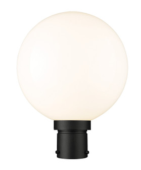 Laurent One Light Outdoor Post Mount Fixture in Black (224|597PHB-BK)