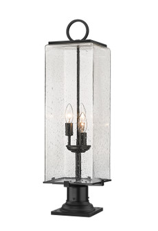 Sana Three Light Outdoor Pier Mounted Fixture in Black (224|592PHBR-533PM-BK)