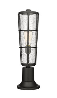 Helix One Light Outdoor Pier Mounted Fixture in Black (224|591PHB-553PM-BK)