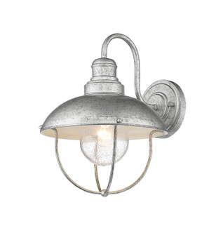 Ansel One Light Outdoor Wall Mount in Galvanized (224|590M-GV)