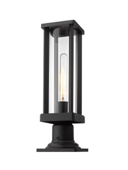 Glenwood One Light Outdoor Pier Mounted Fixture in Black (224|586PHMR-533PM-BK)
