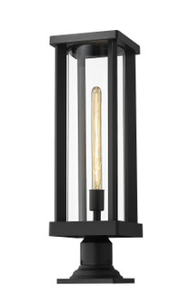 Glenwood One Light Outdoor Pier Mounted Fixture in Black (224|586PHBR-533PM-BK)