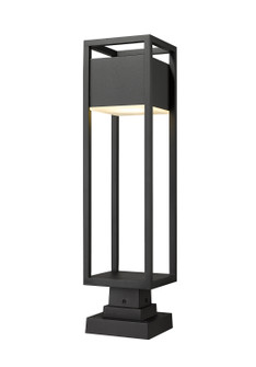 Barwick LED Outdoor Pier Mounted Fixture in Black (224|585PHBS-SQPM-BK-LED)