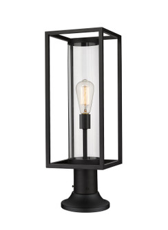 Dunbroch One Light Outdoor Pier Mounted Fixture in Black (224|584PHMR-553PM-BK)