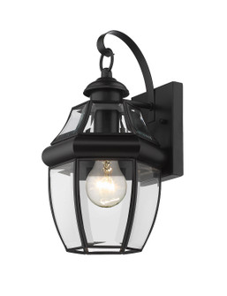 Westover One Light Outdoor Wall Light in Black (224|580S-BK)