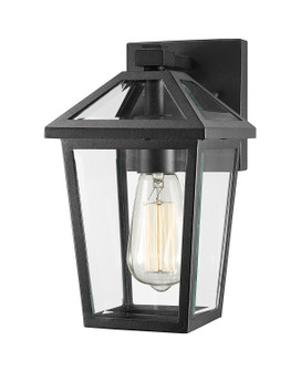 Talbot One Light Outdoor Wall Light in Black (224|579S-BK)