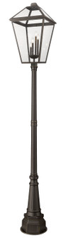 Talbot Four Light Outdoor Post Mounted Fixture in Oil Rubbed Bronze (224|579PHXLXR-564P-ORB)