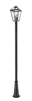Talbot Three Light Outdoor Post Mounted Fixture in Black (224|579PHXLR-519P-BK)