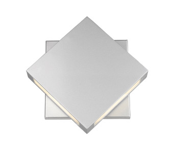 Quadrate LED Outdoor Wall Mount in Silver (224|572B-SL-LED)