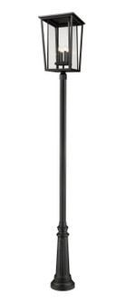 Seoul Four Light Outdoor Post Mounted Fixture in Black (224|571PHXXLR-511P-BK)
