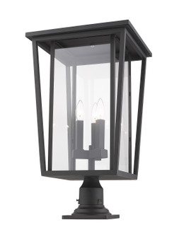 Seoul Three Light Outdoor Pier Mount in Oil Rubbed Bronze (224|571PHXLR-533PM-ORB)