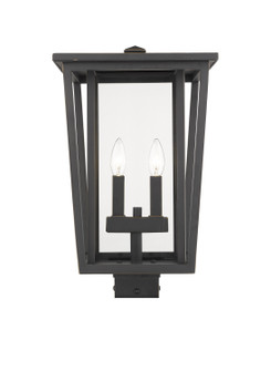 Seoul Two Light Outdoor Post Mount Fixture in Oil Rubbed Bronze (224|571PHBS-ORB)