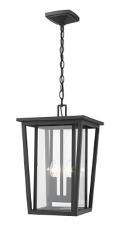 Seoul Two Light Outdoor Chain Mount in Black (224|571CHB-BK)