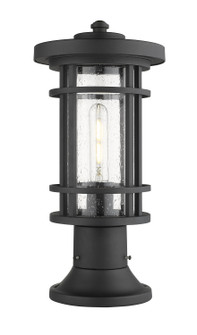 Jordan One Light Outdoor Pier Mounted Fixture in Black (224|570PHM-553PM-BK)