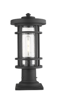 Jordan One Light Outdoor Pier Mounted Fixture in Black (224|570PHM-533PM-BK)