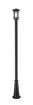 Jordan One Light Outdoor Post Mounted Fixture in Black (224|570PHM-519P-BK)