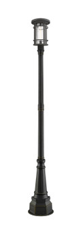 Jordan One Light Outdoor Post Mounted Fixture in Oil Rubbed Bronze (224|570PHB-564P-ORB)