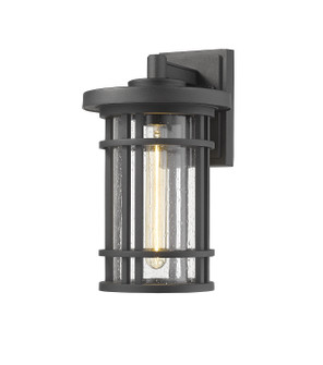 Jordan One Light Outdoor Wall Light in Black (224|570M-BK)